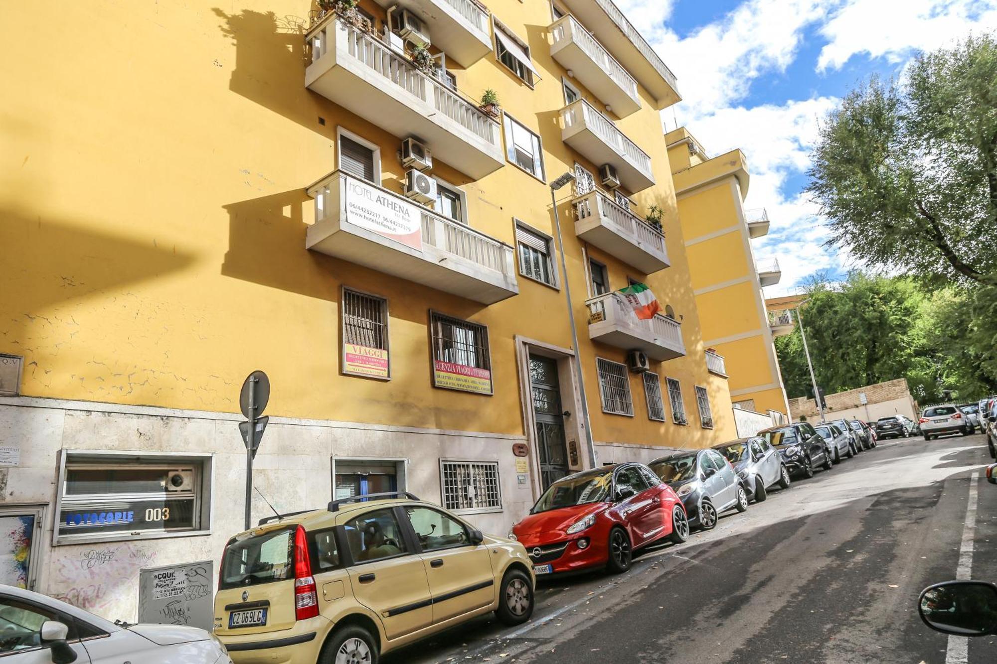 Albergo Athena Rzym Zewnętrze zdjęcie